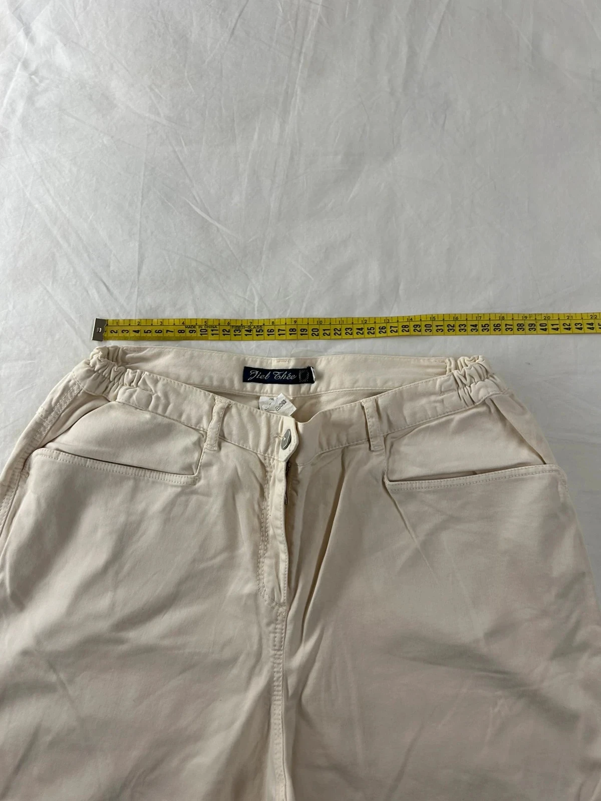 Beige straight cut jiel thée vintage jeans size 42 – photo 10